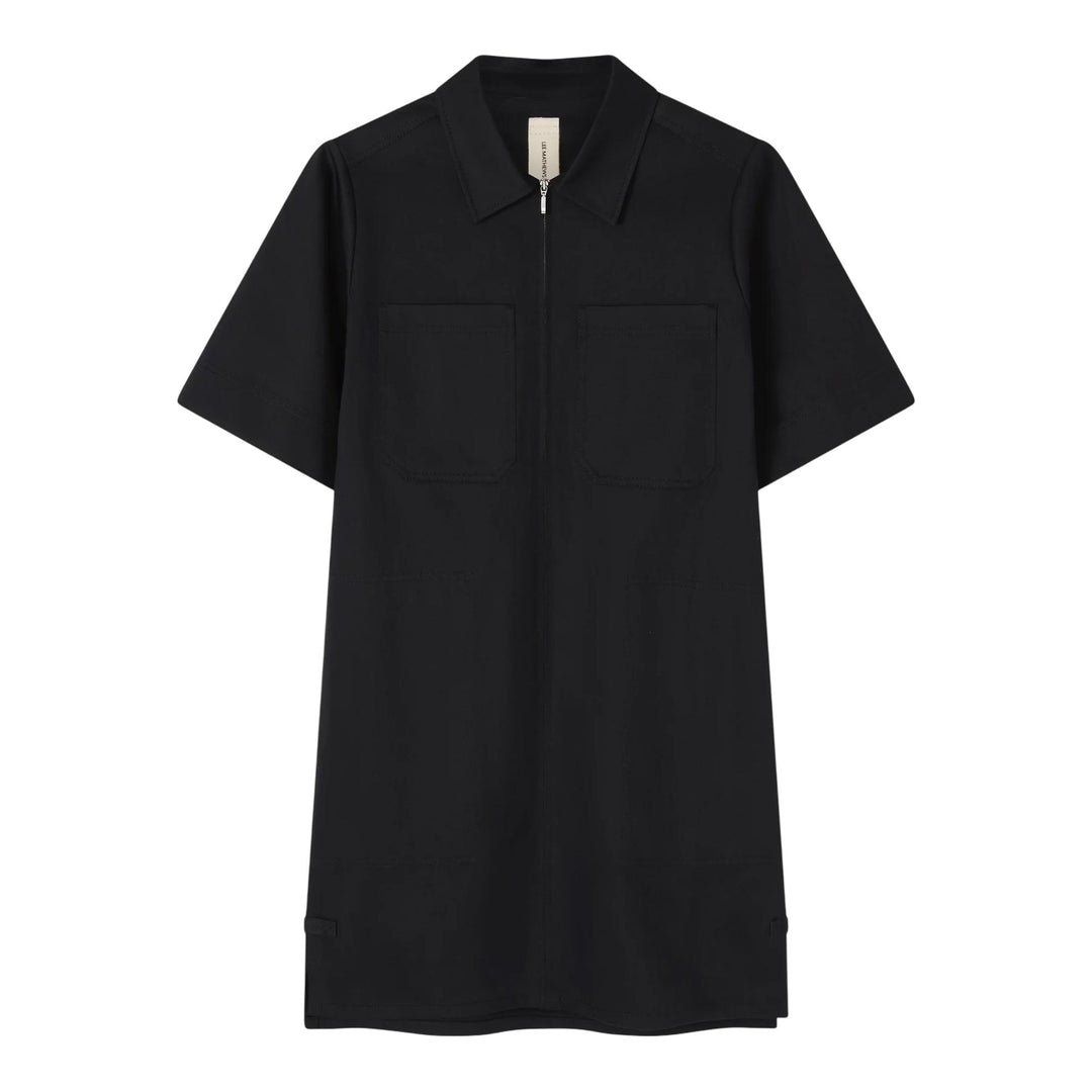 Club21 - Lee Mathews - LM Drill Mini Dress - WOVEN DRESSES - Black