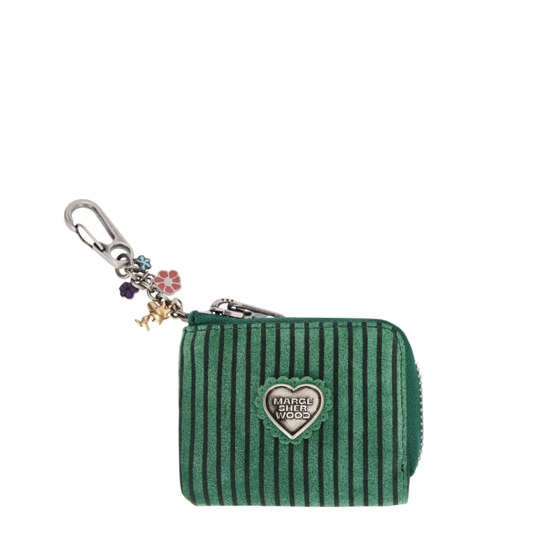 Heart Lace Mini Zipper Wallet