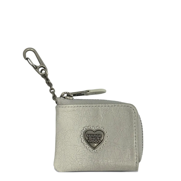 Heart Lace Mini Zipper Wallet