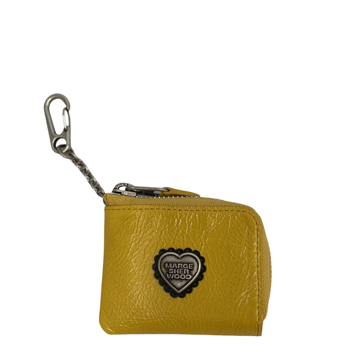 Heart Lace Mini Zipper Wallet