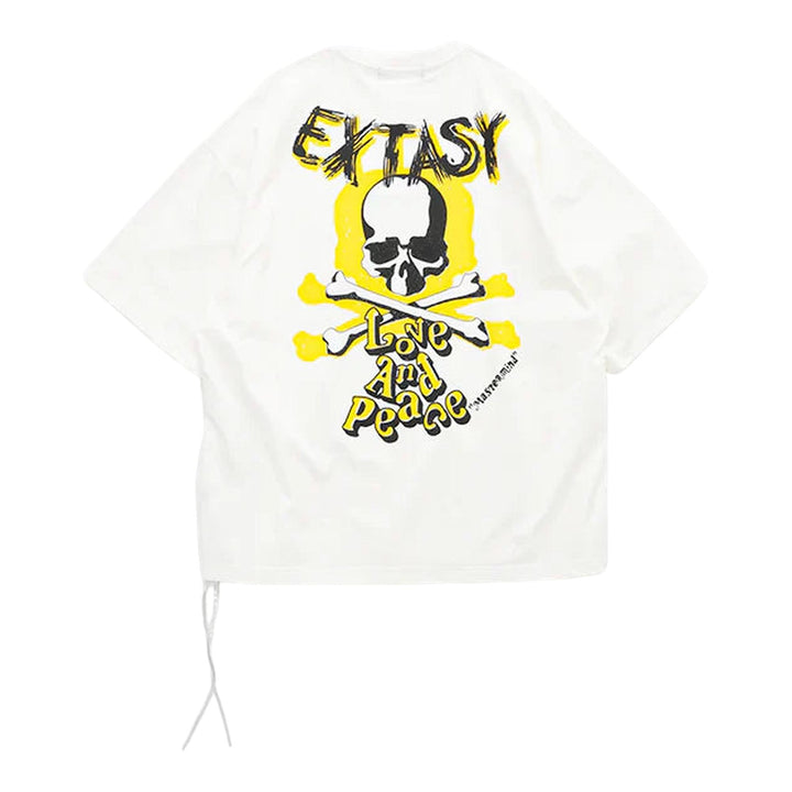 Club21 - MASTERMIND - Boxy Extasy Tee - TEES - White