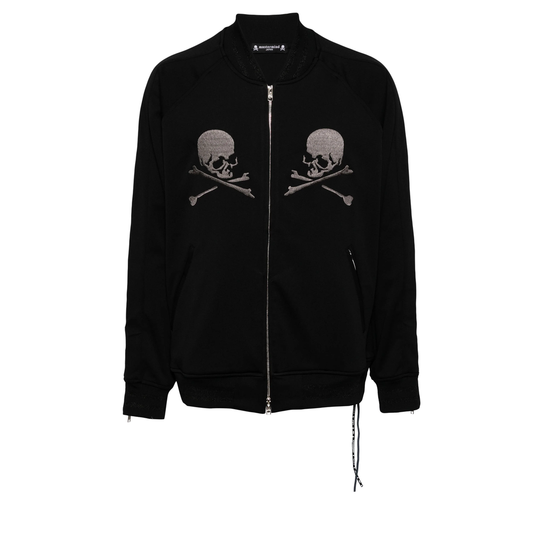 MASTERMIND_Boxy_Fit_Souvenir_Track_Jacket_Black