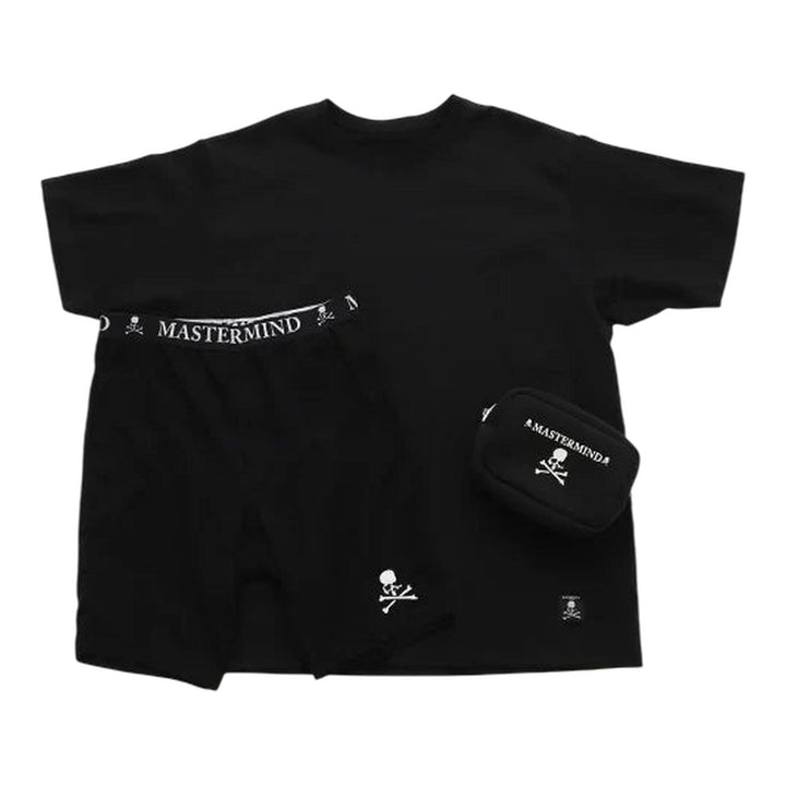 Club21 - MASTERMIND - Lounge T-Shirt N Boxer Set - LOUNGEWEAR - Black
