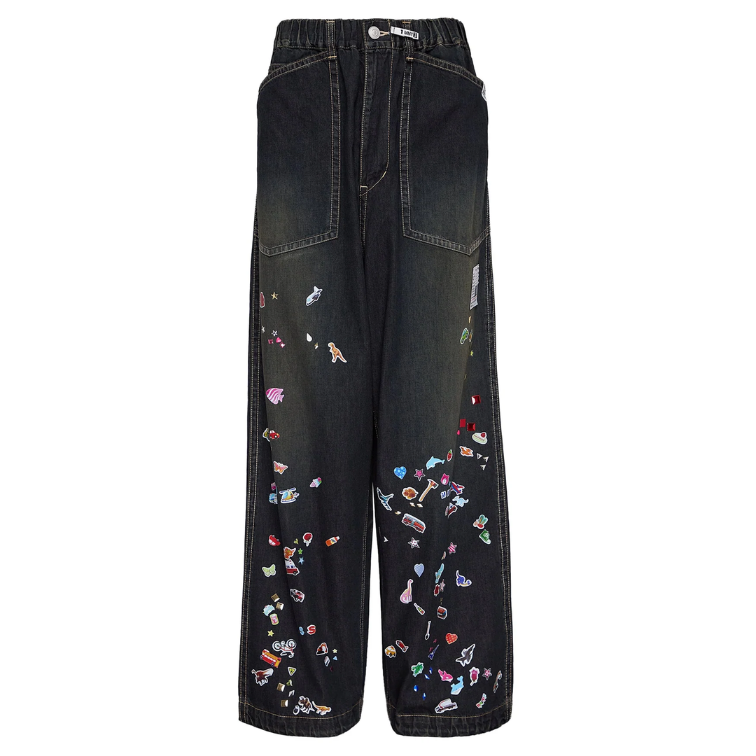 Baker Jeans With Sticker