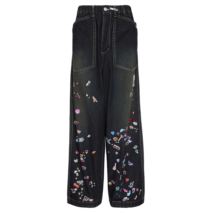 Baker Jeans With Sticker