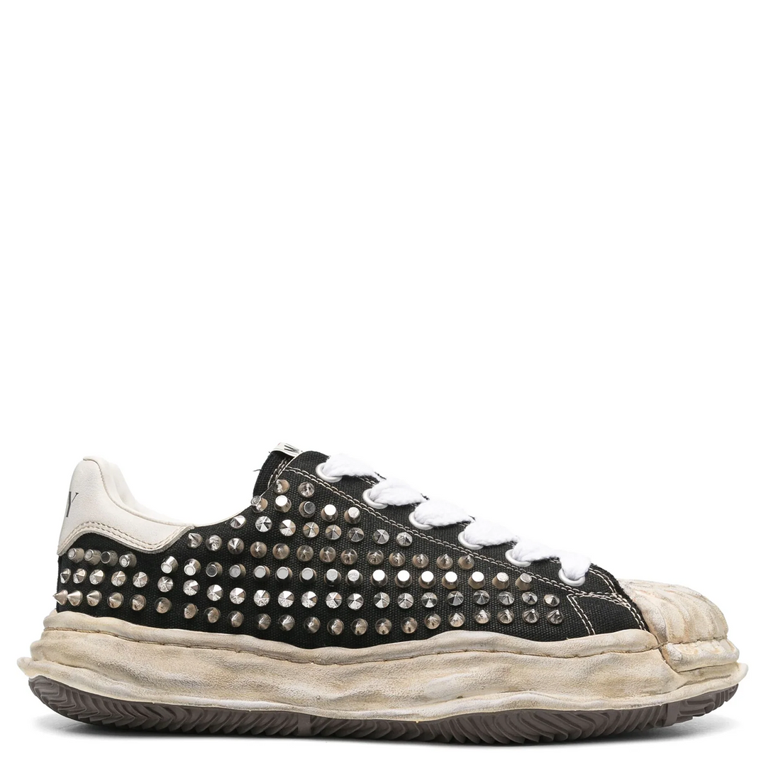 Blakey Original Sole Studded Canvas Low-Top Sneakers