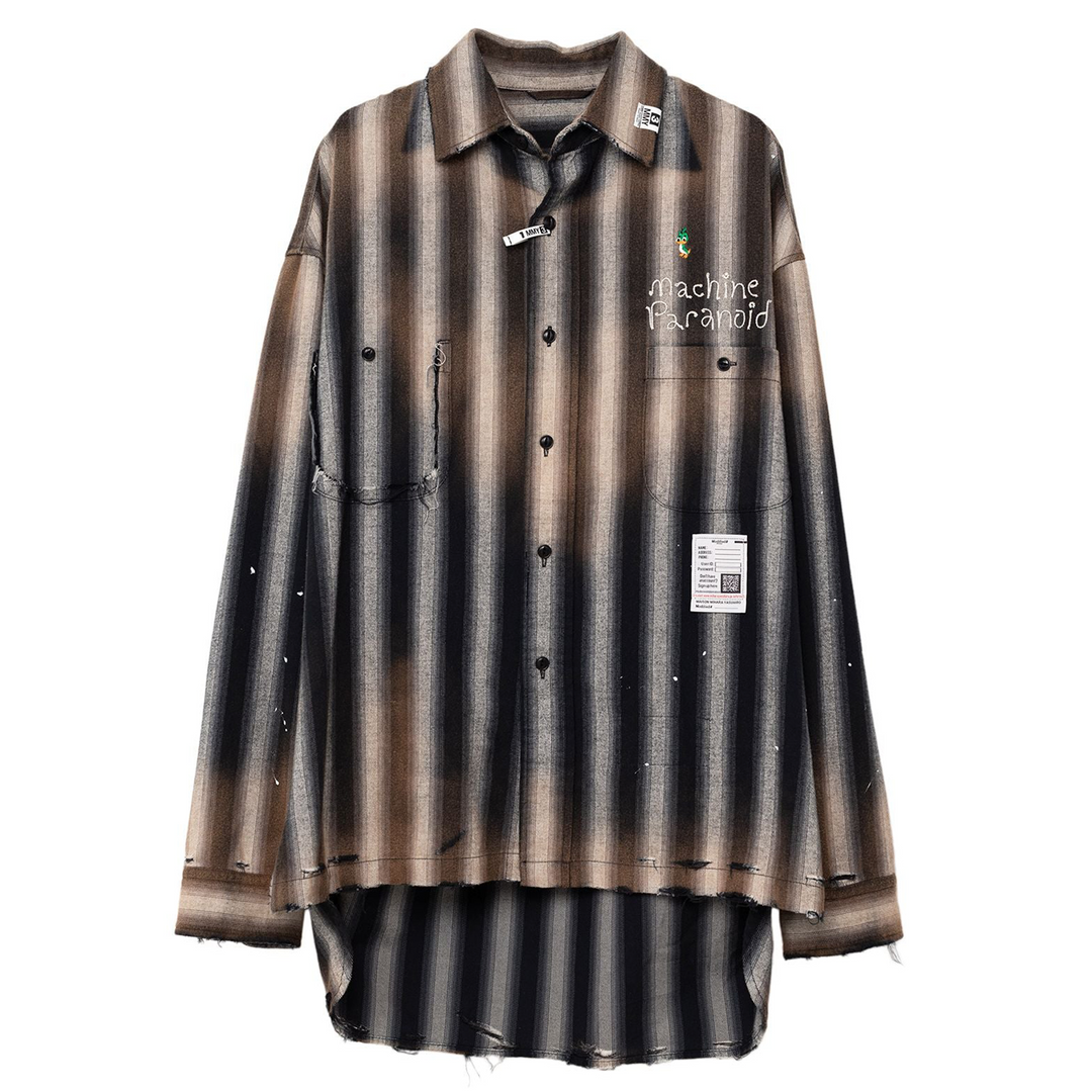 Vintage Like Stripe Shirt