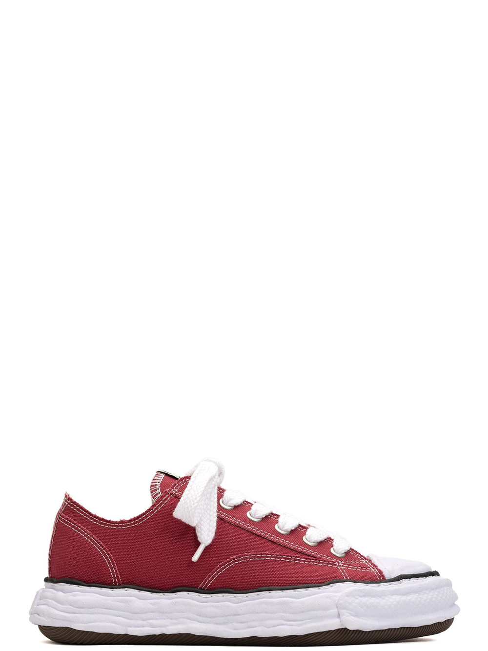 MIHARA_YASUHIRO-Peterson_23_Original_Sole_Canvas_Sneakers_Burgundy