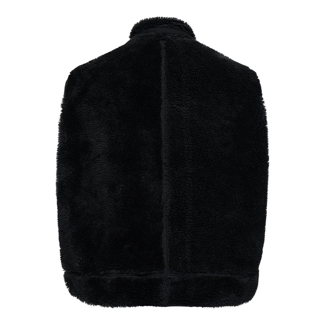 Club21 - MIHARA YASUHIRO - Amateur Sewn Wide Back Boa Vest - GILETS - Black