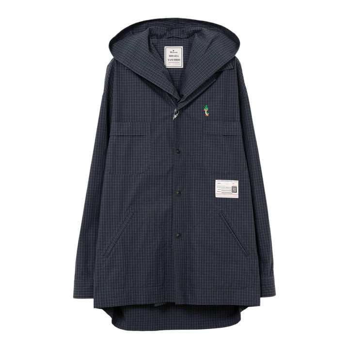 Club21 - MIHARA YASUHIRO - Hood Lining Shirt - SHIRTS - Black