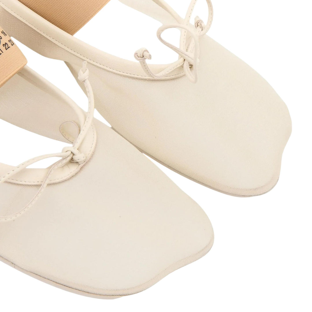 Club21 - MM6 - Anatomic Numeric Ballerinas - FLAT SHOES - Beige