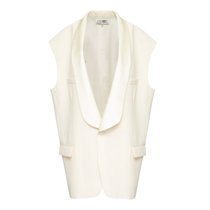 Light Wool Blend Vest