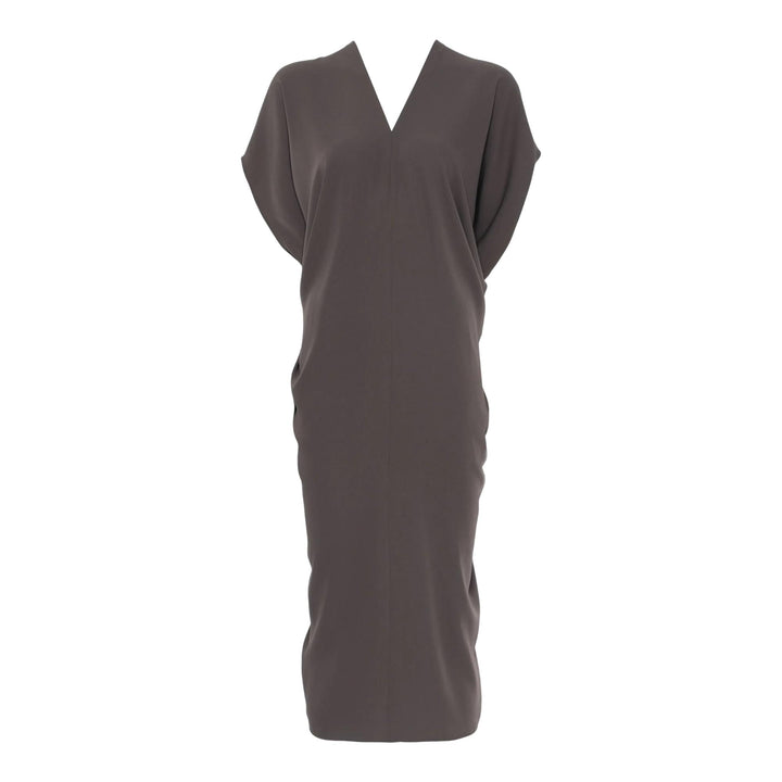 Club21 - MM6 - Polyester Fluid Dress - WOVEN DRESSES - Brown