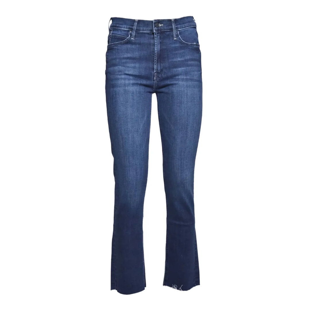 Mid Rise Dazzler Ankle Fray