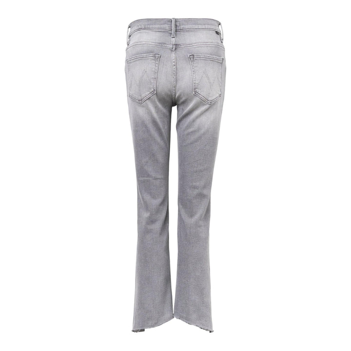 Club21 - MOTHER - The Insider Crop Pointy Fray Jeans - JEANS - Light Grey