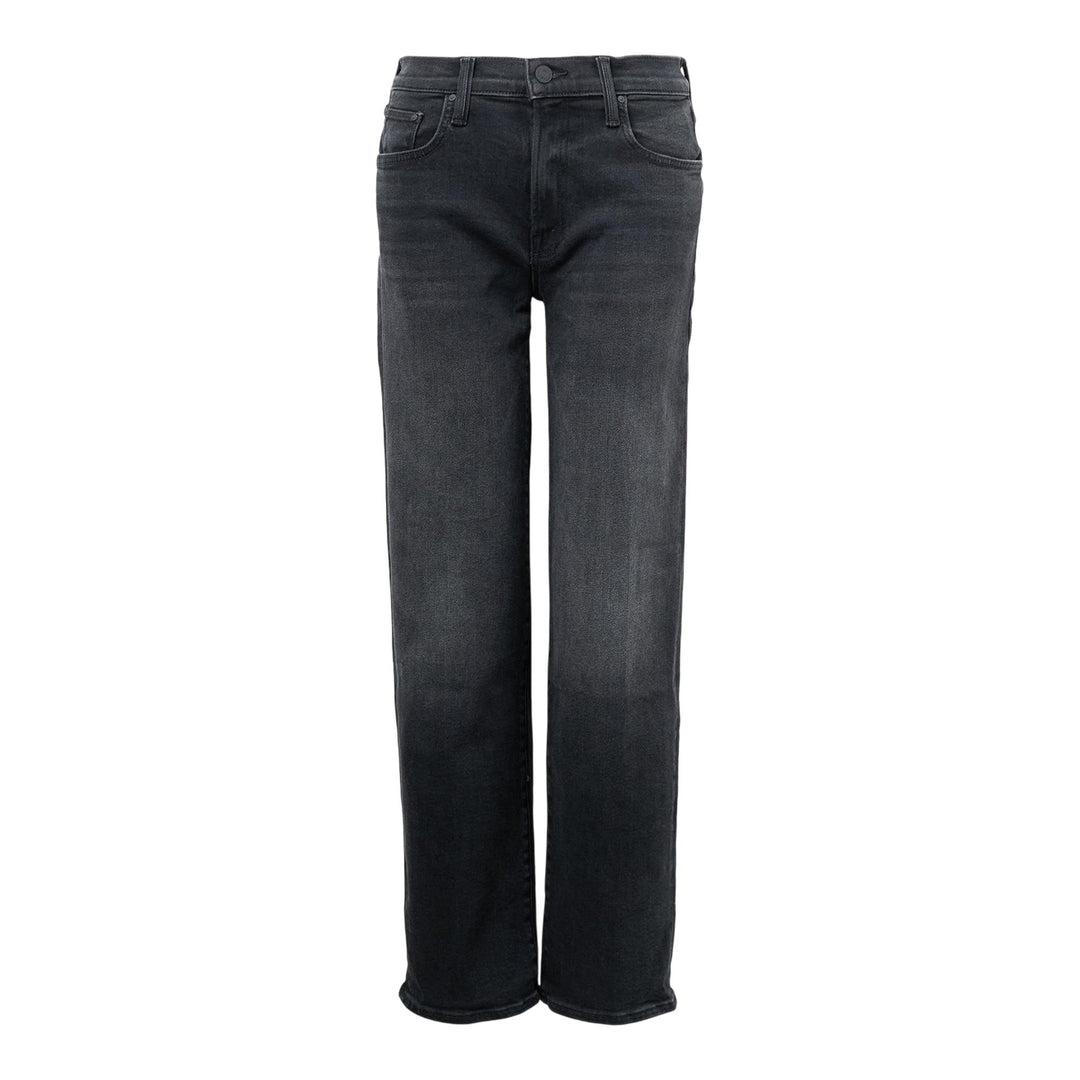 Club21 - MOTHER - The Mid Rise Rambler Zip Flood Jeans - JEANS - Black