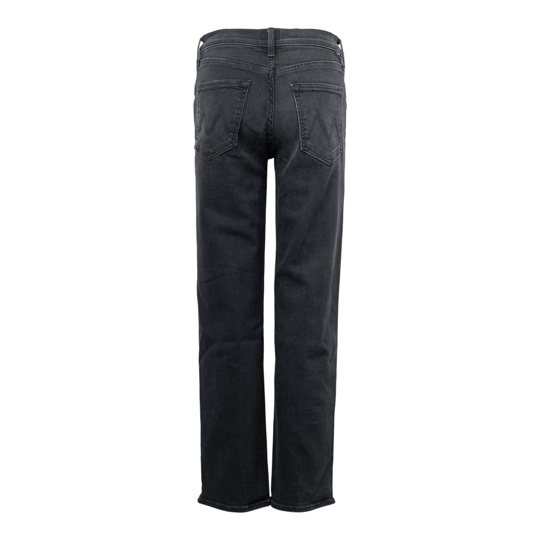 Club21 - MOTHER - The Mid Rise Rambler Zip Flood Jeans - JEANS - Black