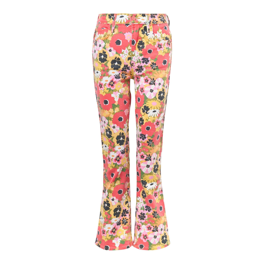 Club21 - MOTHER - The Mid Rise Smokin Double Flare Jeans - JEANS - Floral