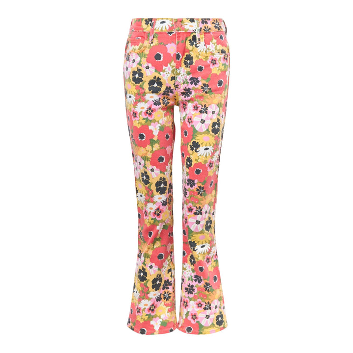 Club21 - MOTHER - The Mid Rise Smokin Double Flare Jeans - JEANS - Floral
