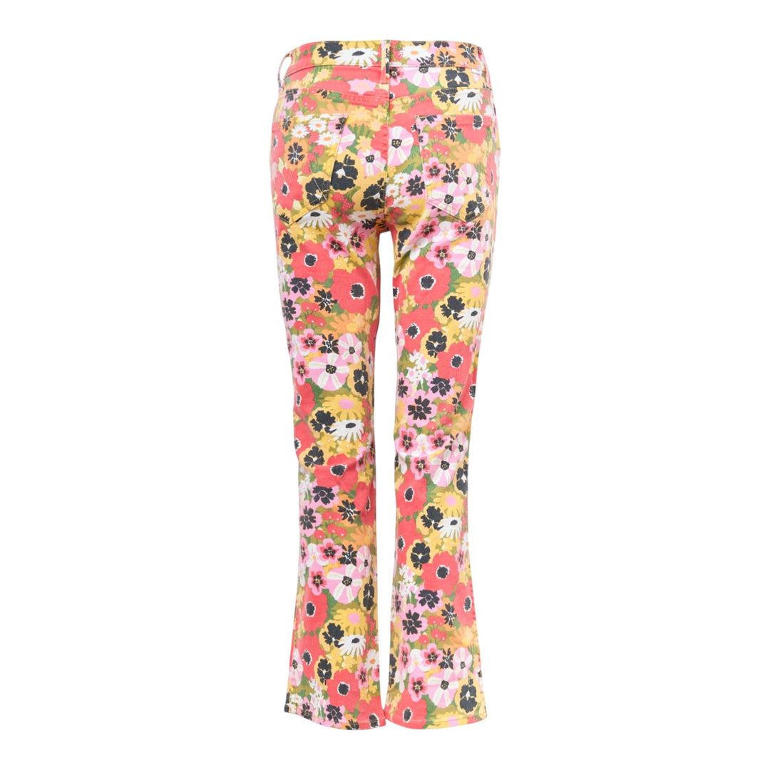 Club21 - MOTHER - The Mid Rise Smokin Double Flare Jeans - JEANS - Floral