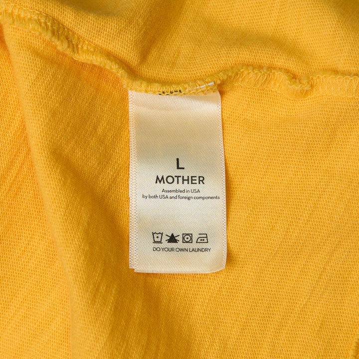 Club21 - MOTHER - The Sinful Tee - TEES - Yellow