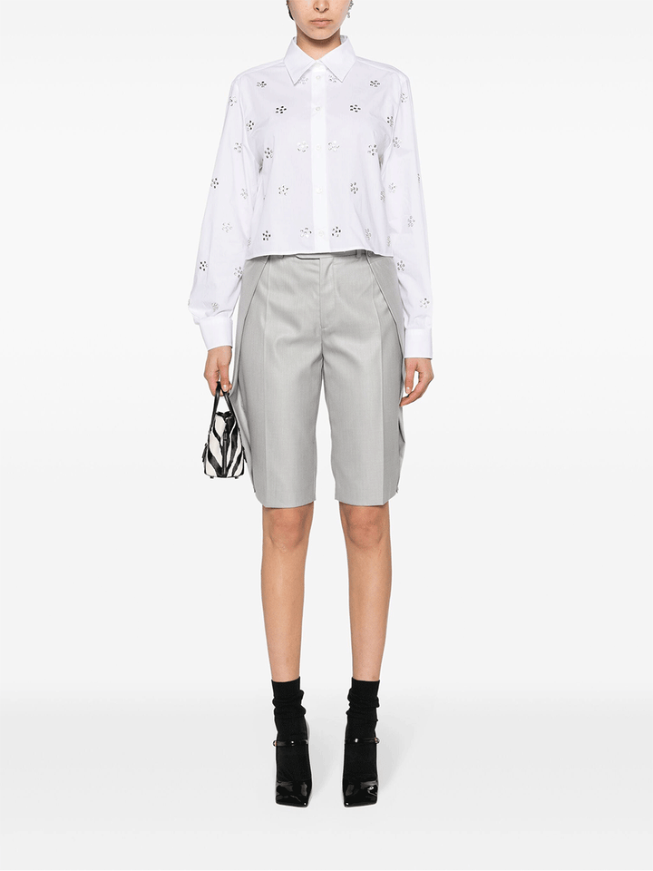 MSGM-Allover-Rhinestones-Cropped-Shirt-White-2