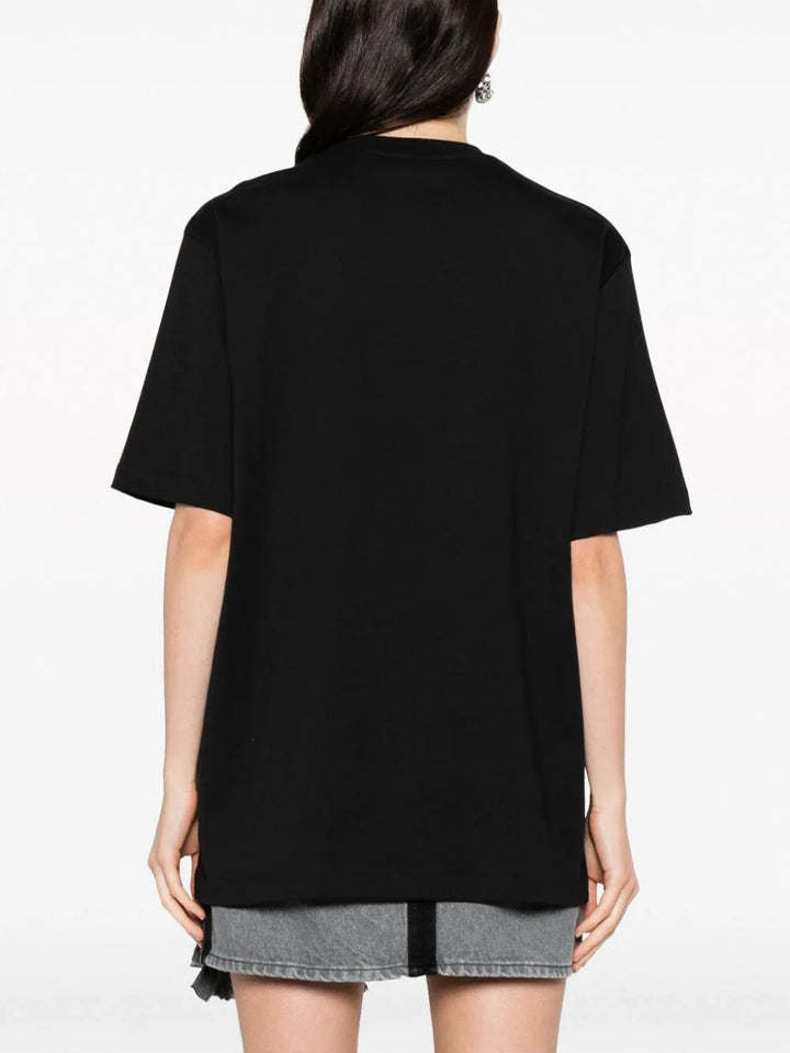 MSGM-Lightning-Graphic-Print-T-Shirt-Black-4