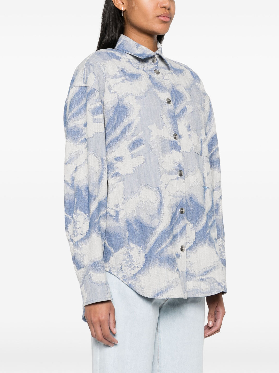 MSGM-Oversized-Floral-Print-Shirt-Light-Blue-3