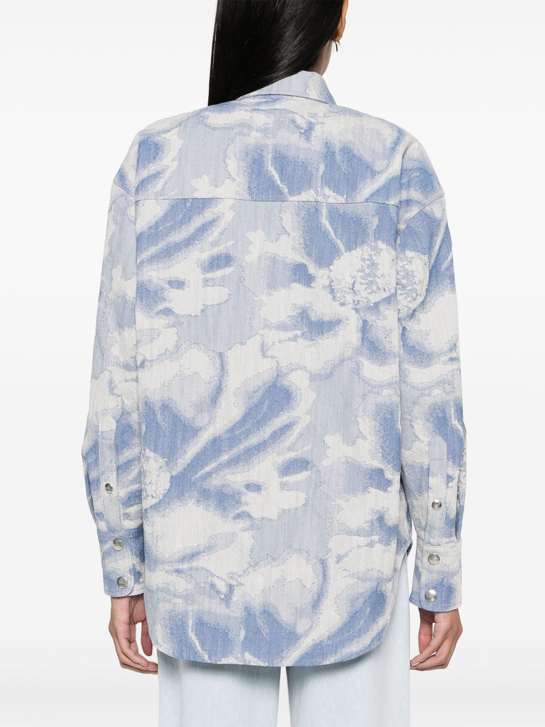 MSGM-Oversized-Floral-Print-Shirt-Light-Blue-4
