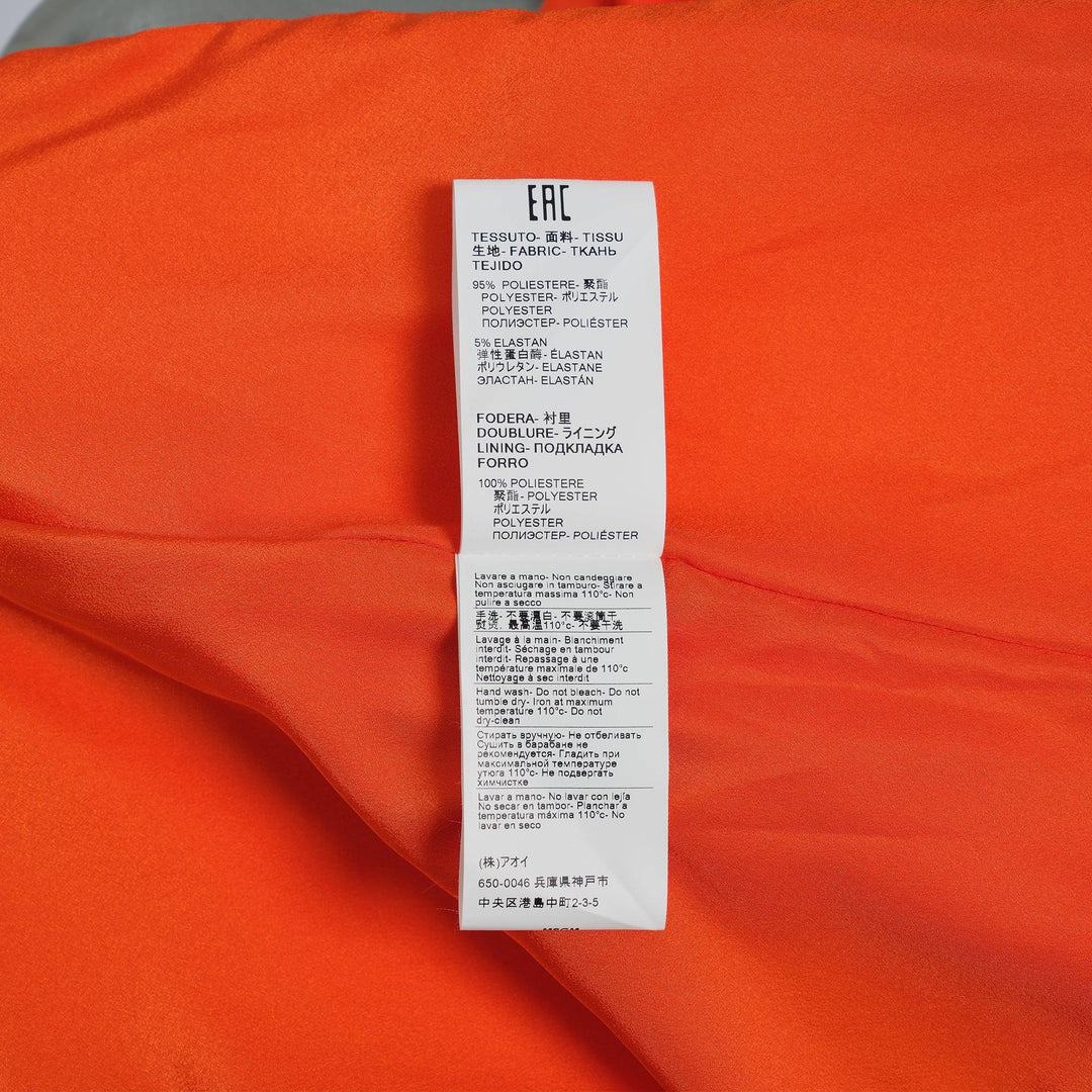 Club21 - MSGM - Cady Minidress With Bow Detail - WOVEN DRESSES - Orange