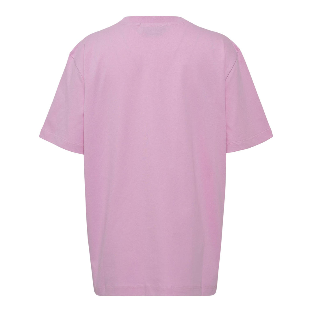 Club21 - MSGM - Elegant Logo Tee - TEES - Pink