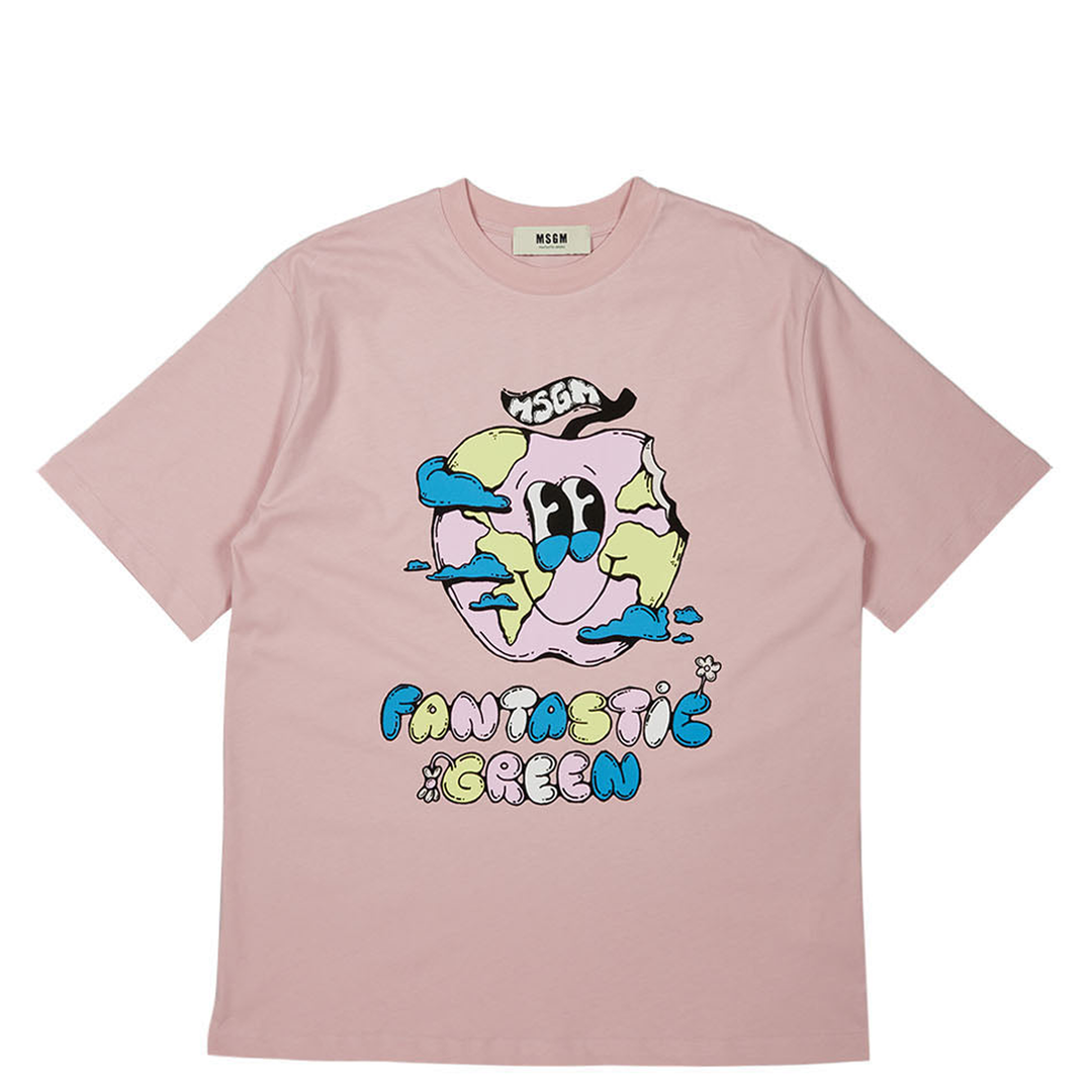 MSGM_Fg_Adventurer_Earth_T-Shirt_Pink