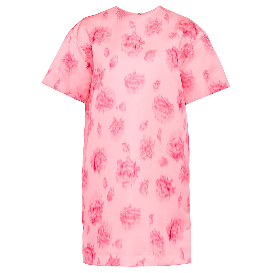 MSGM_Rosa_T-Shirt_Dress_Pink