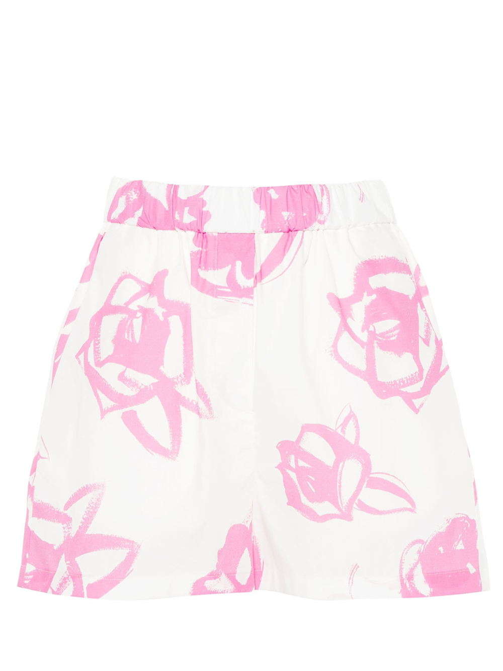 MSGM_RosettePrintShorts_Pink