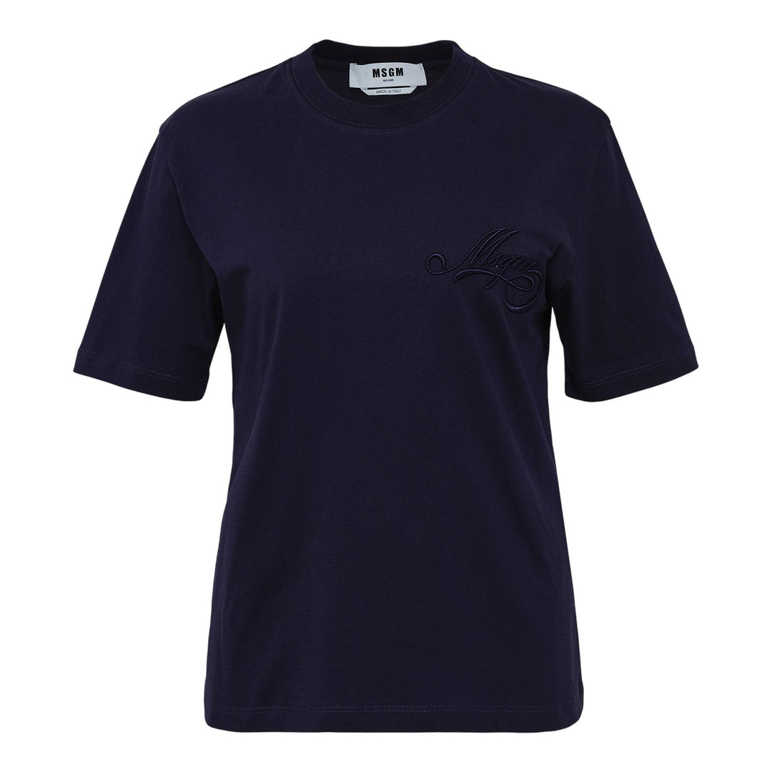 Club21 - MSGM - Same Tone T-Shirt - TEES - Black