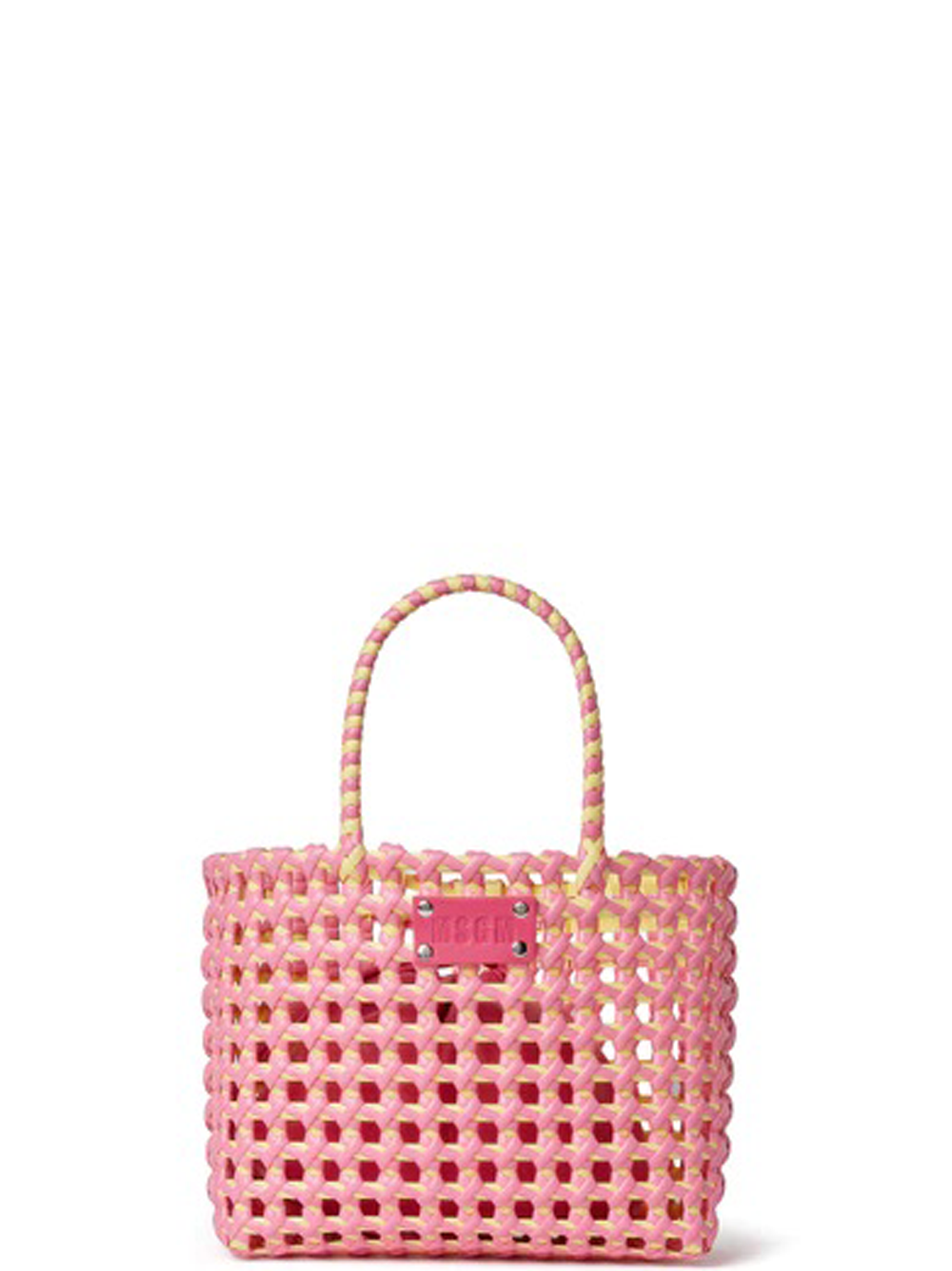 MSGM_SmallBasket_Pink