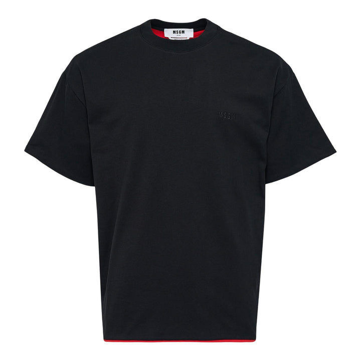 Club21 - MSGM - Two-Colorway T-Shirt - TEES - Black