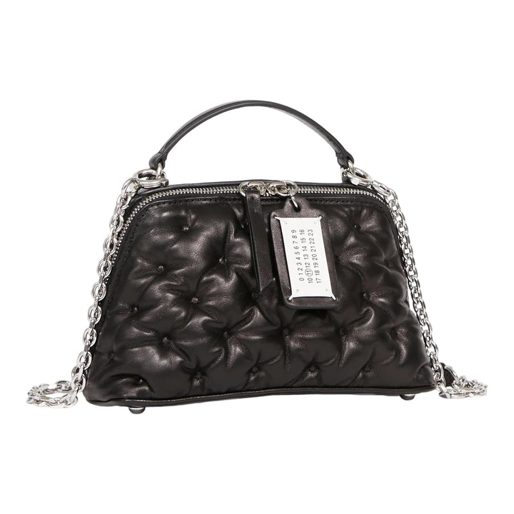 Club21 - Maison Margiela - Glam Slam Embroidery Trapezoid Crossbody - CROSS BODY - Black