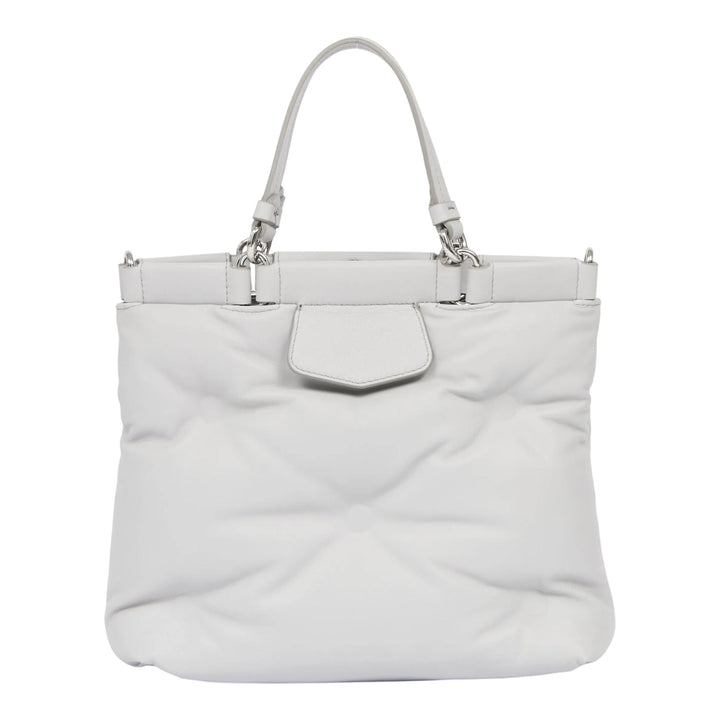 Club21 - Maison Margiela - Glam Slam Shopping Small Quilted Crossbody - CROSS BODY - Light Grey