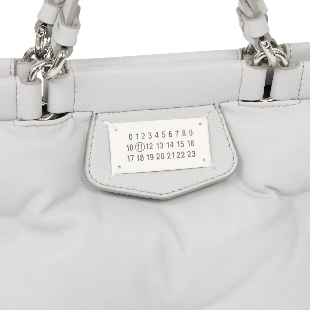 Club21 - Maison Margiela - Glam Slam Shopping Small Quilted Crossbody - CROSS BODY - Light Grey
