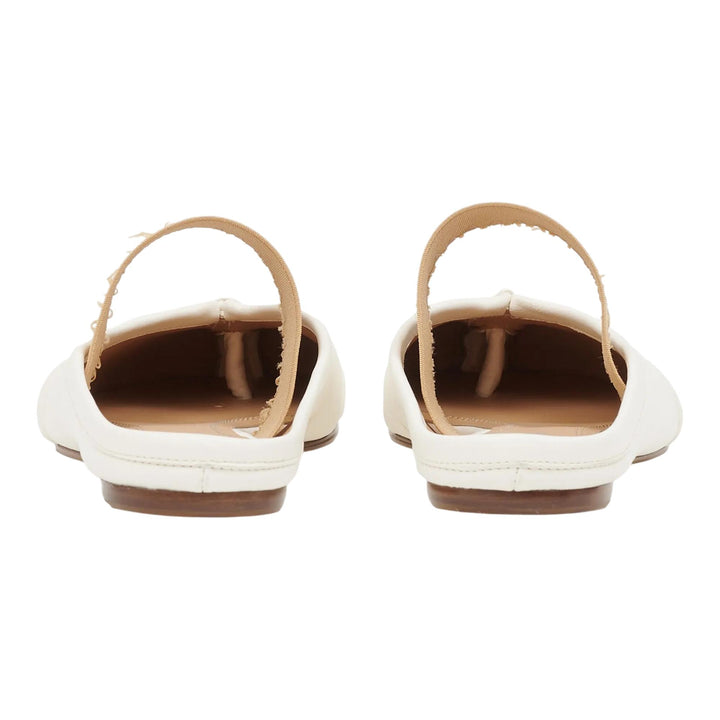 Club21 - Maison Margiela - Tabi Ballerina Mule Elastic Band - FLAT SHOES - Off-White
