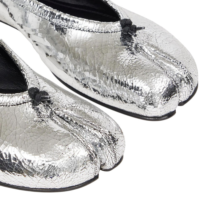 Club21 - Maison Margiela - Tabi Ballerina New Broken Mirror - FLAT SHOES - Silver