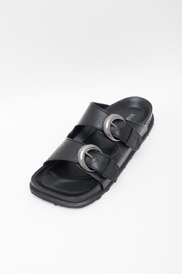 Marine Serre Leather Sandal Black 2