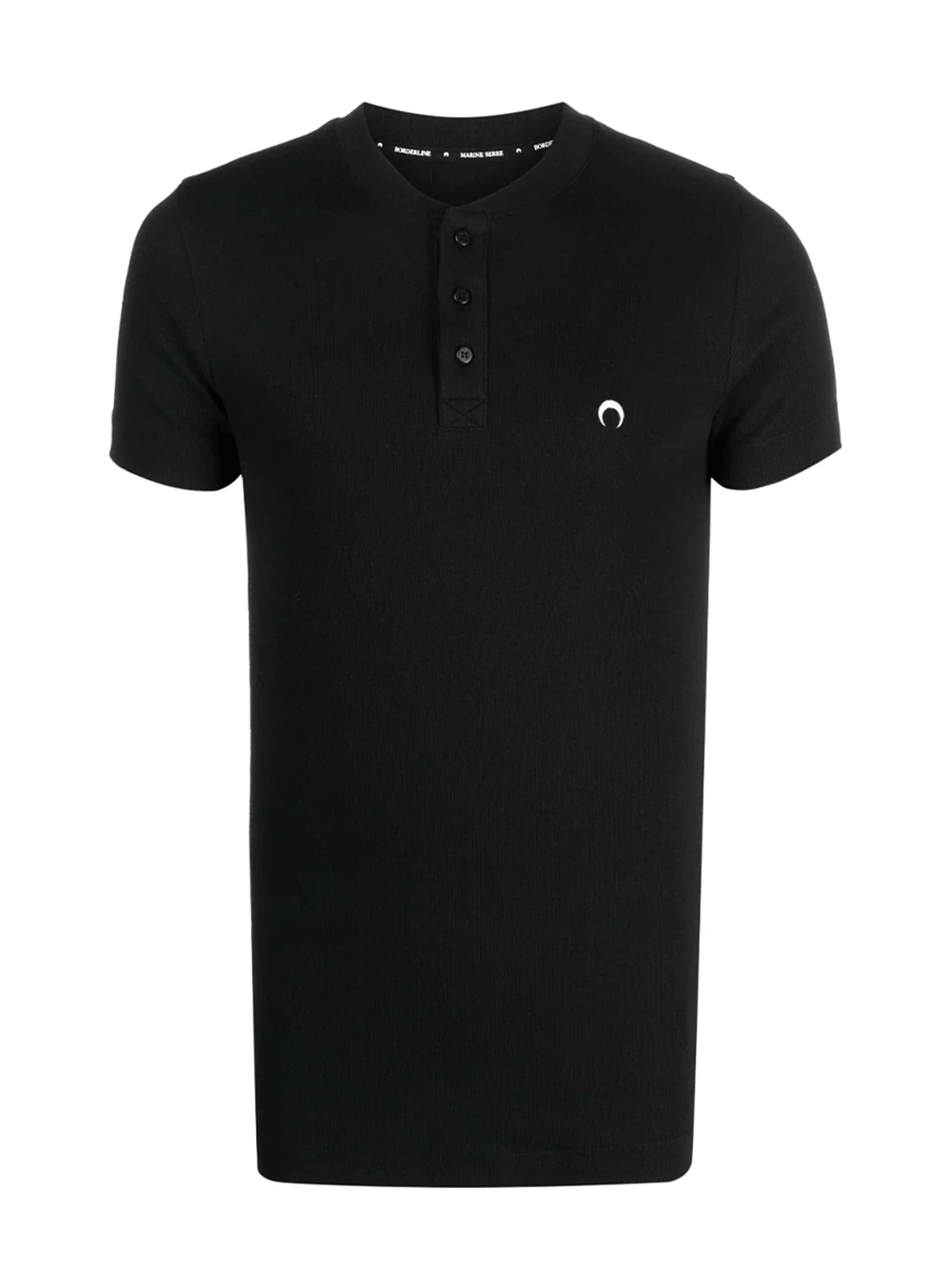 Marine-Serre-Organic-Cotton-Button-Up-Tee-Black-1