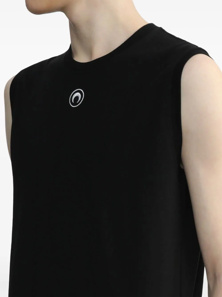 Marine-Serre-Organic-Cotton-Jersey-Plain-Tank-Top-Black-5