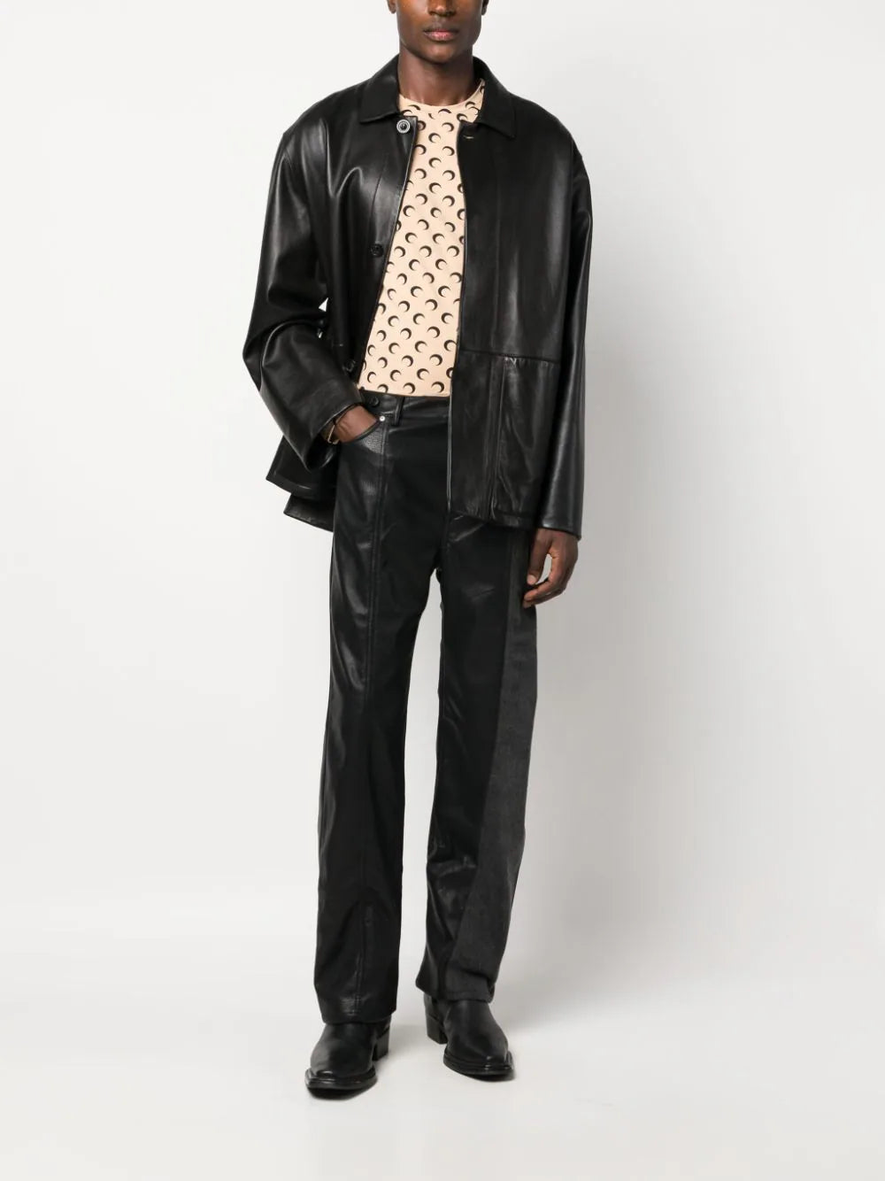 Marine-Serre-Regenerated-All-Over-Moon-Jersey-Tee-Beige-2