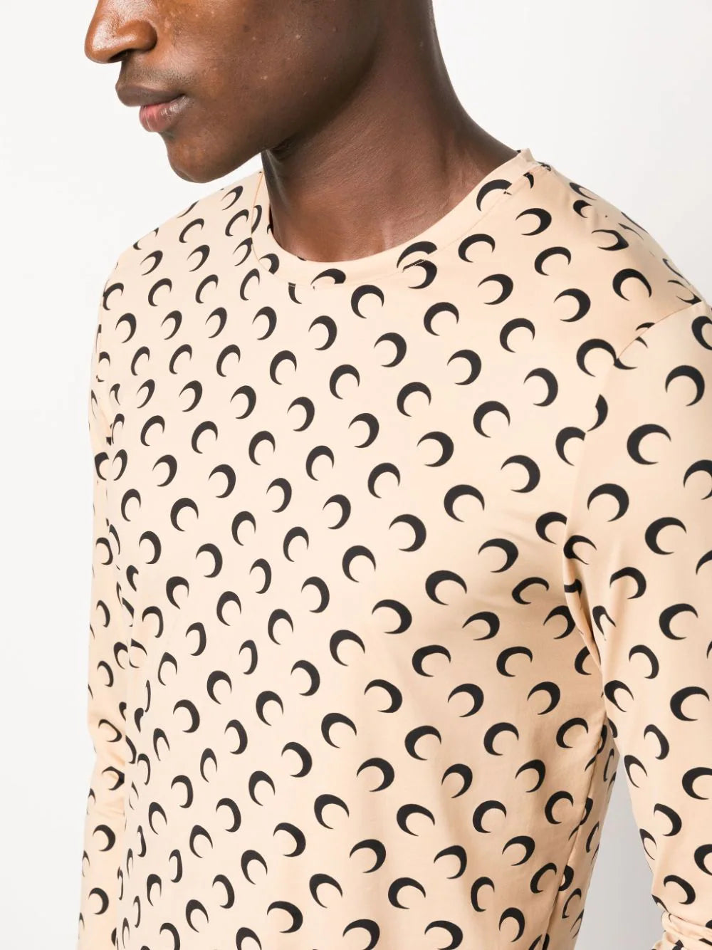 Marine-Serre-Regenerated-All-Over-Moon-Jersey-Tee-Beige-5