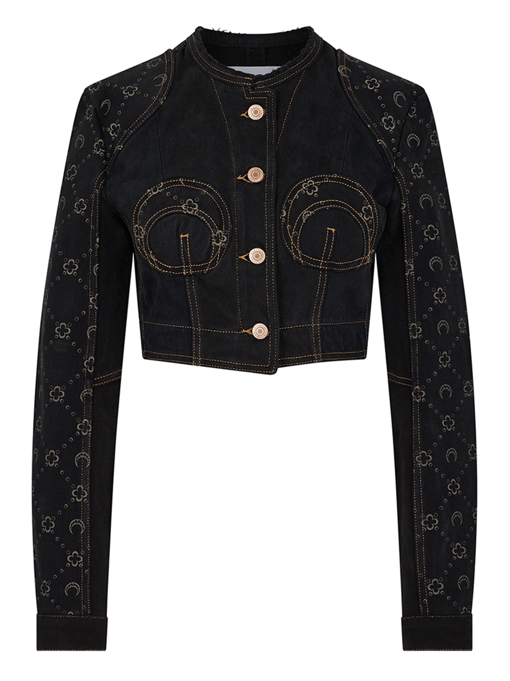 Marine-Serre-Regenerated-Denim-Cropped-Jacket-Black-1