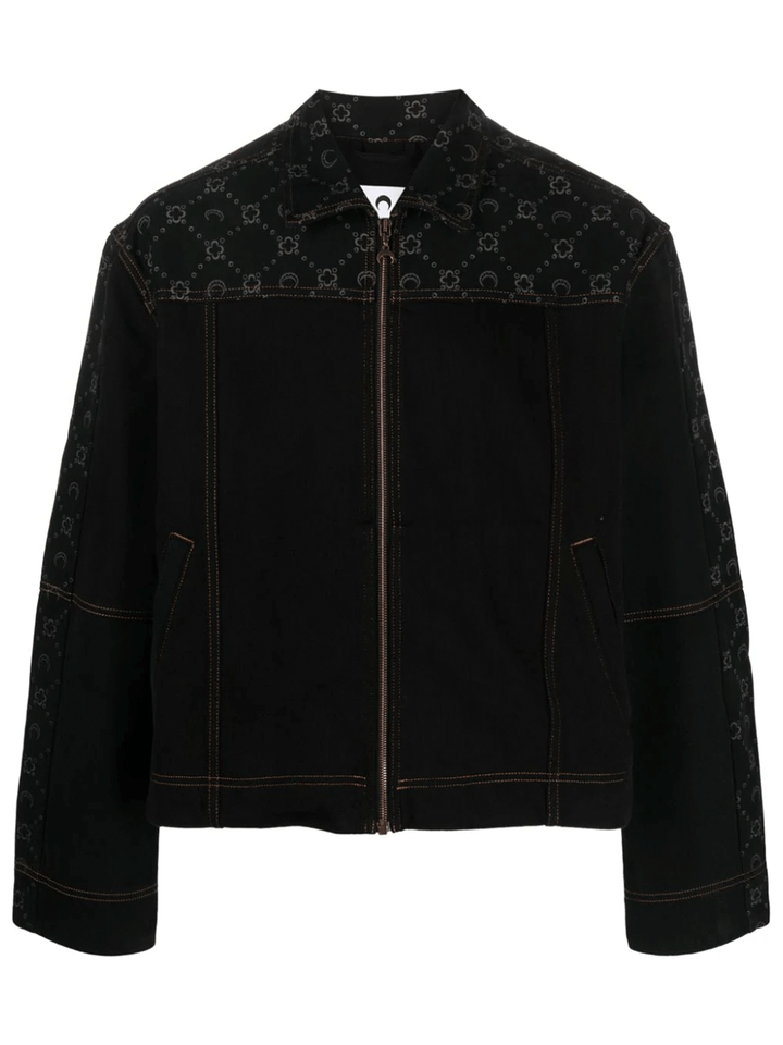 Marine-Serre-Regenerated-Denim-Denim-Jacket-Black-1