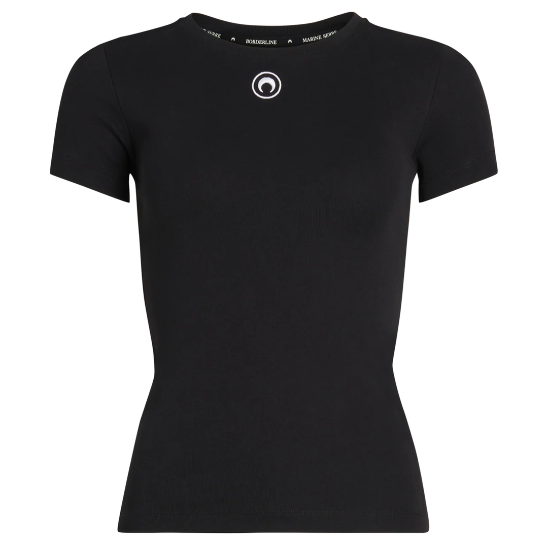MarineSerre_MoonLogoJerseyBabyFitT-Shirt_Black